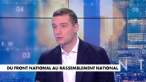 Jordan Bardella : «On parle d’une génération qui n’a, sans commune mesure, rien à voir avec le Front national et c’est normal parce que le monde évolue»