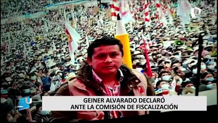 Geiner Alvarado negó ante Comisión de Fiscalización haber ordenado reunión en Surquillo