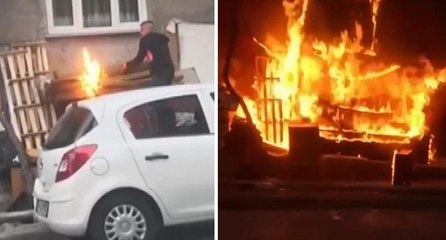 Bağcılar’da tartıştığı kişinin evini yaktı