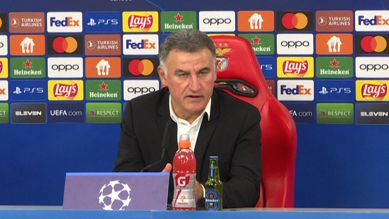 Benfica-PSG (1-1) : «Des temps forts» et «des regrets», confie Galtier