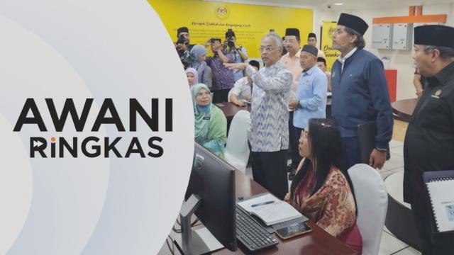 AWANI Ringkas: Agong berangkat taklimat hadapi monsun