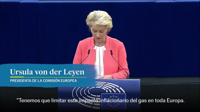 Ursula Von der Leyen: Estamos preparados para debatir un tope al precio del gas