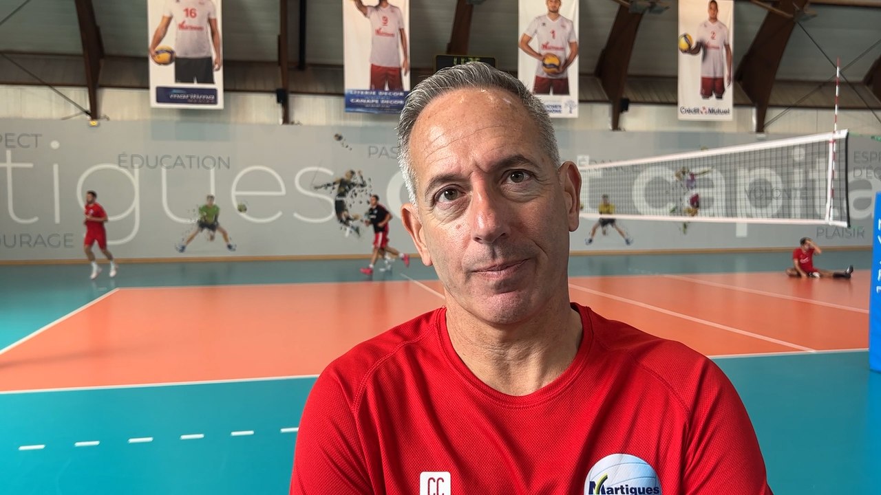 Interview maritima: Christophe Charroux avant Martigues Volley Avignon