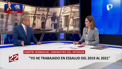 Senmache sobre su designación en Essalud: "A mí no me están contratando como neurocirujano"