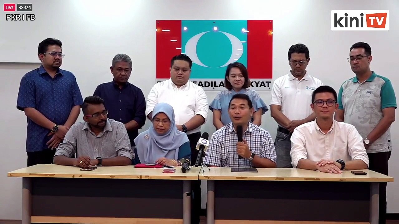 LIVE: PKR deputy president Rafizi Ramli holds GE15 press conference