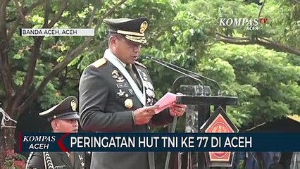 Peringatan HUT TNI ke-77 di Aceh