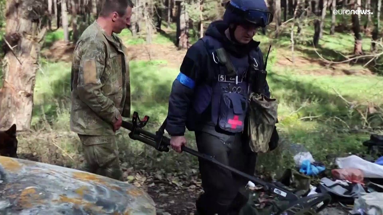 Kriegsfolgen im Donbas: Minen, aber kein Gas, Wasser und Strom
