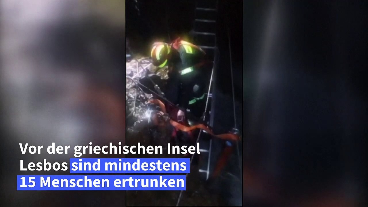 Viele Tote bei Untergang von Flüchtlingsbooten vor Griechenland