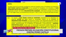 Fiscalía prepara acusación constitucional contra presidente Pedro Castillo