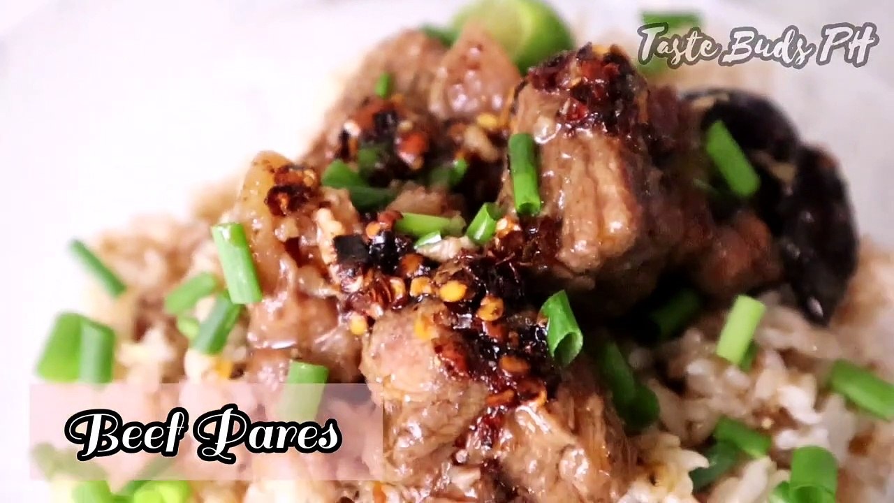 Beef Pares _ Pinoy Recipe Taste Buds PH video Dailymotion