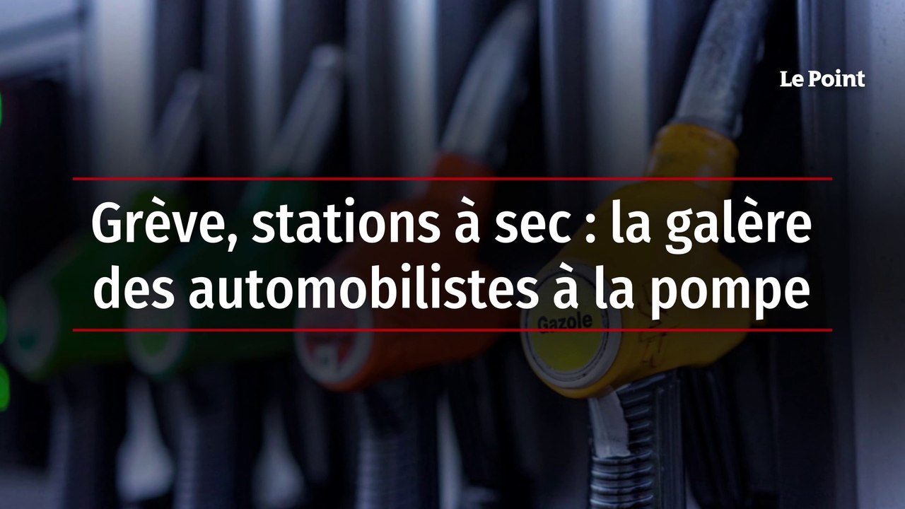 Grève, stations à sec : la galère des automobilistes à la pompe