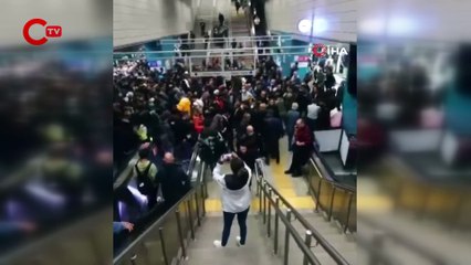 Marmaray’da arıza yoğunluğa neden oldu, yurttaşlar isyan etti
