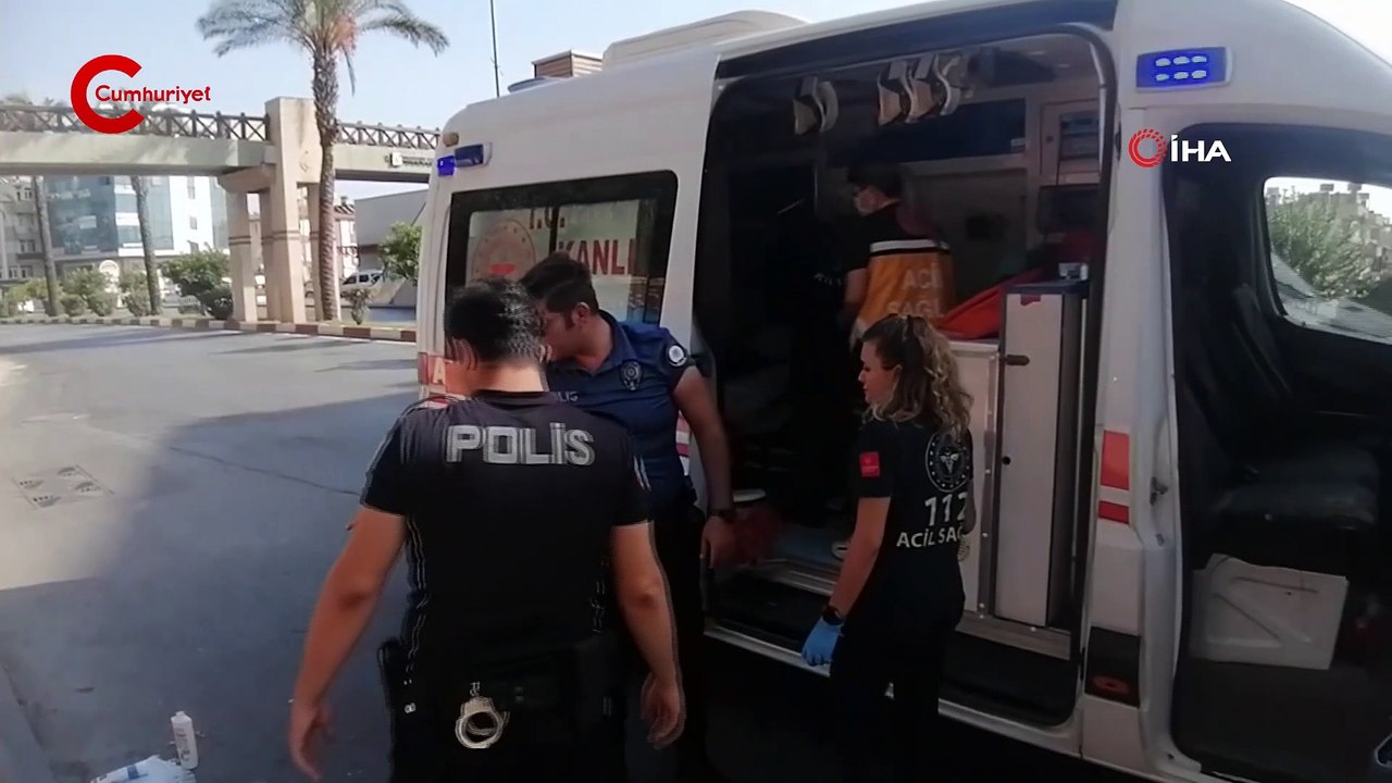 Şampuan ve deodorant içti; kaldırımda kendinden geçti