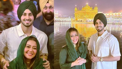 Neha Kakkar Husband Rohanpreet Singh Golden Temple darshan Viral | Boldsky *Entertainment