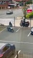 Gang carrying weapons steal moped from Leeds carpark in broad daylight