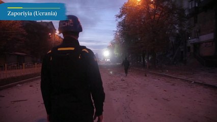 Un ataque ruso deja un muerto y varios heridos en Zaporiyia