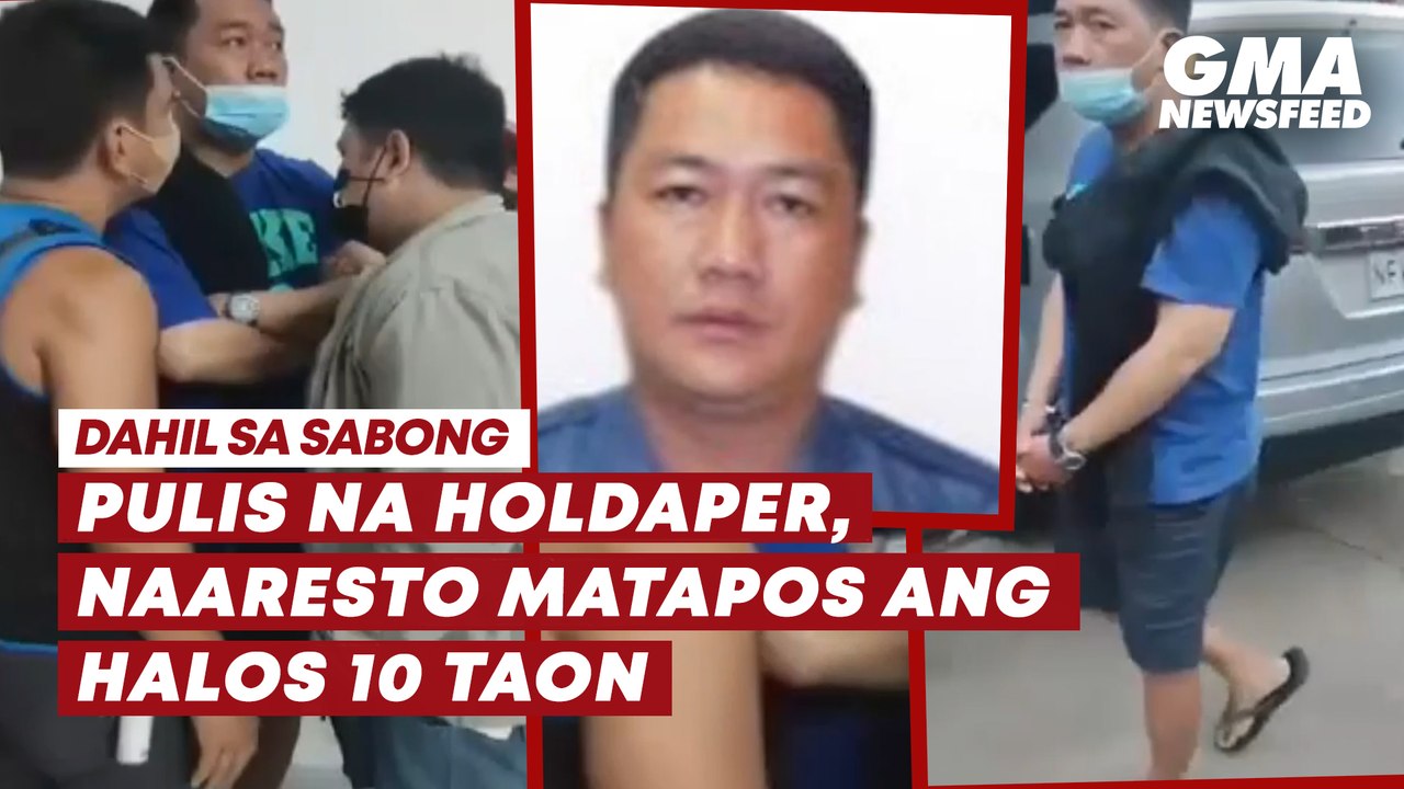 Pulis na holdaper, naaresto matapos ang halos 10 taon | GMA News Feed