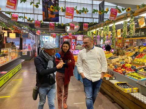 Tournée des marchés : au marché central de Nancy