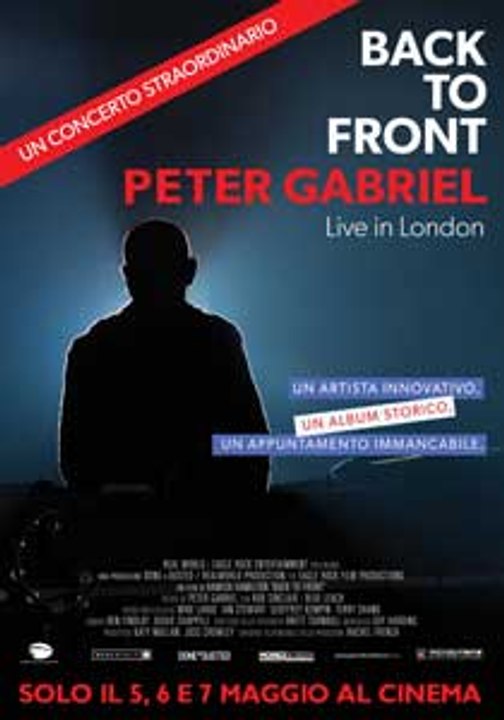 Peter Gabriel Back To Front