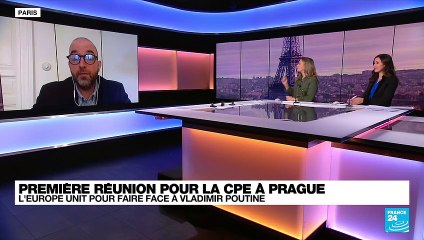 Première réunion pour la Communauté politique européenne à Prague