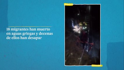 18 muertos en un naufragio en el mar griego