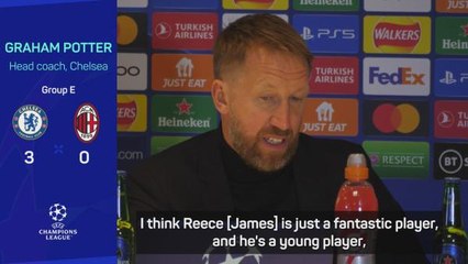 Reece James' potential 'beyond the sky' - Potter