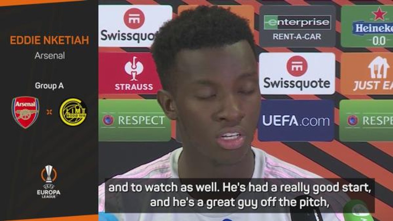 Nketiah soaking up Jesus' 'winning mentality'