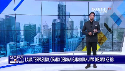 Lama Terpasung, Dedi Warga Desa Pasir Panjang Akhirnya Dibawa ke RS!