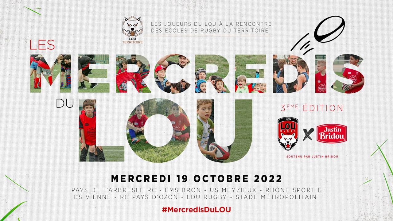 Annonce 3ème édition des Mercredis du LOU