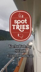 Yacht Tour around Coron by Sunlight Ecotourism Island Resort.