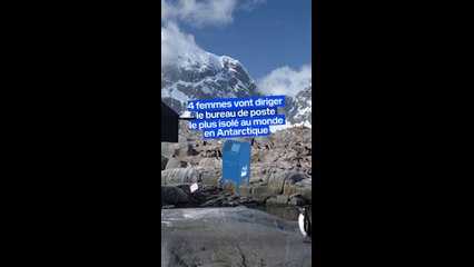 Quatre femmes vont diriger le bureau de poste le plus isolé au monde en Antarctique