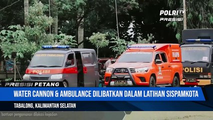Polres Tabalong  Gelar Sispamkota Kesiapan Pengamanan Pemilu 2024