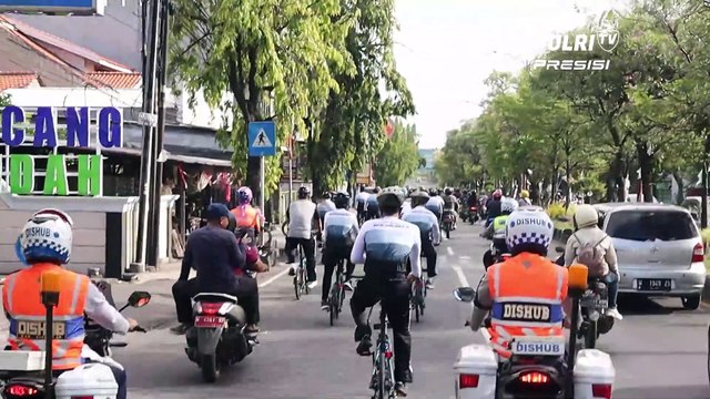 Jalin Soliditas Sinergitas, Polresta Sidoarjo Bersama Forkopimda Gelar Gowes Bersama