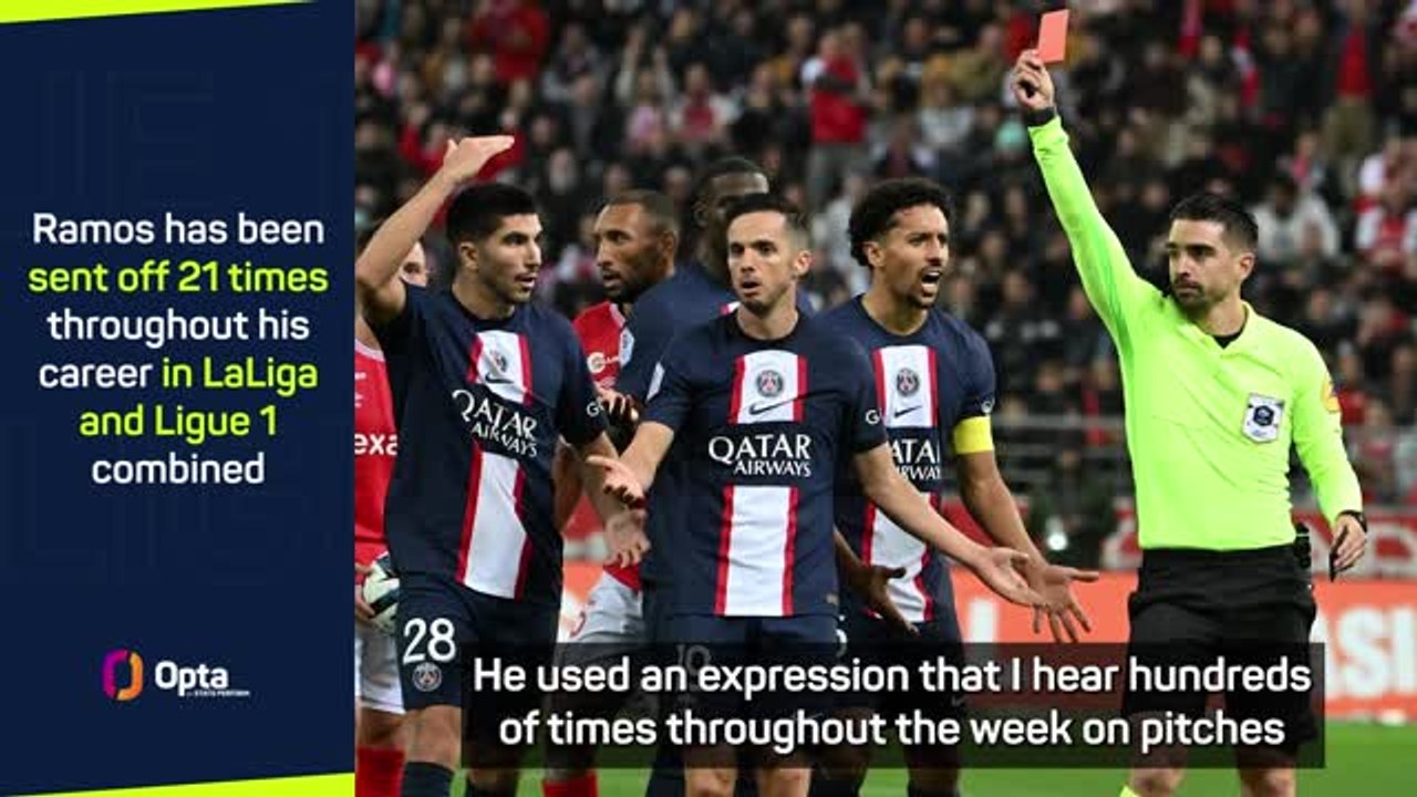 Galtier blames Ramos red on 'football language'