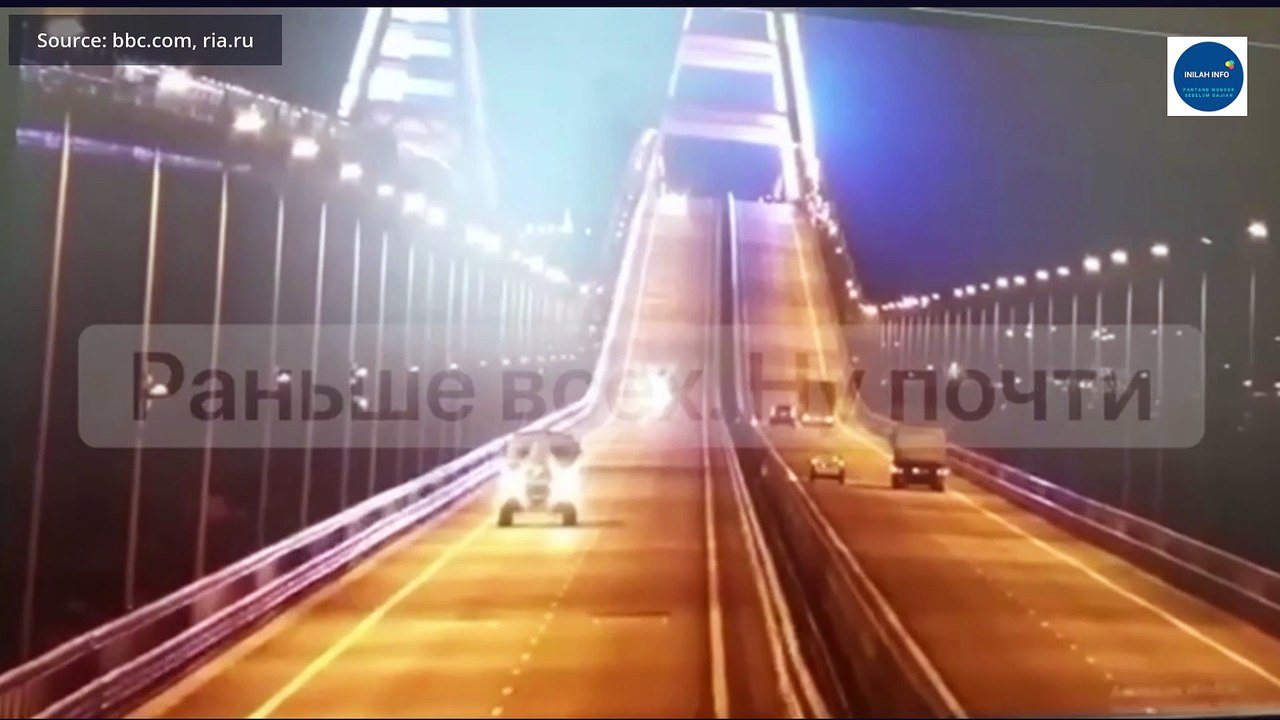 Crimea bridge partly reopens after huge explosion