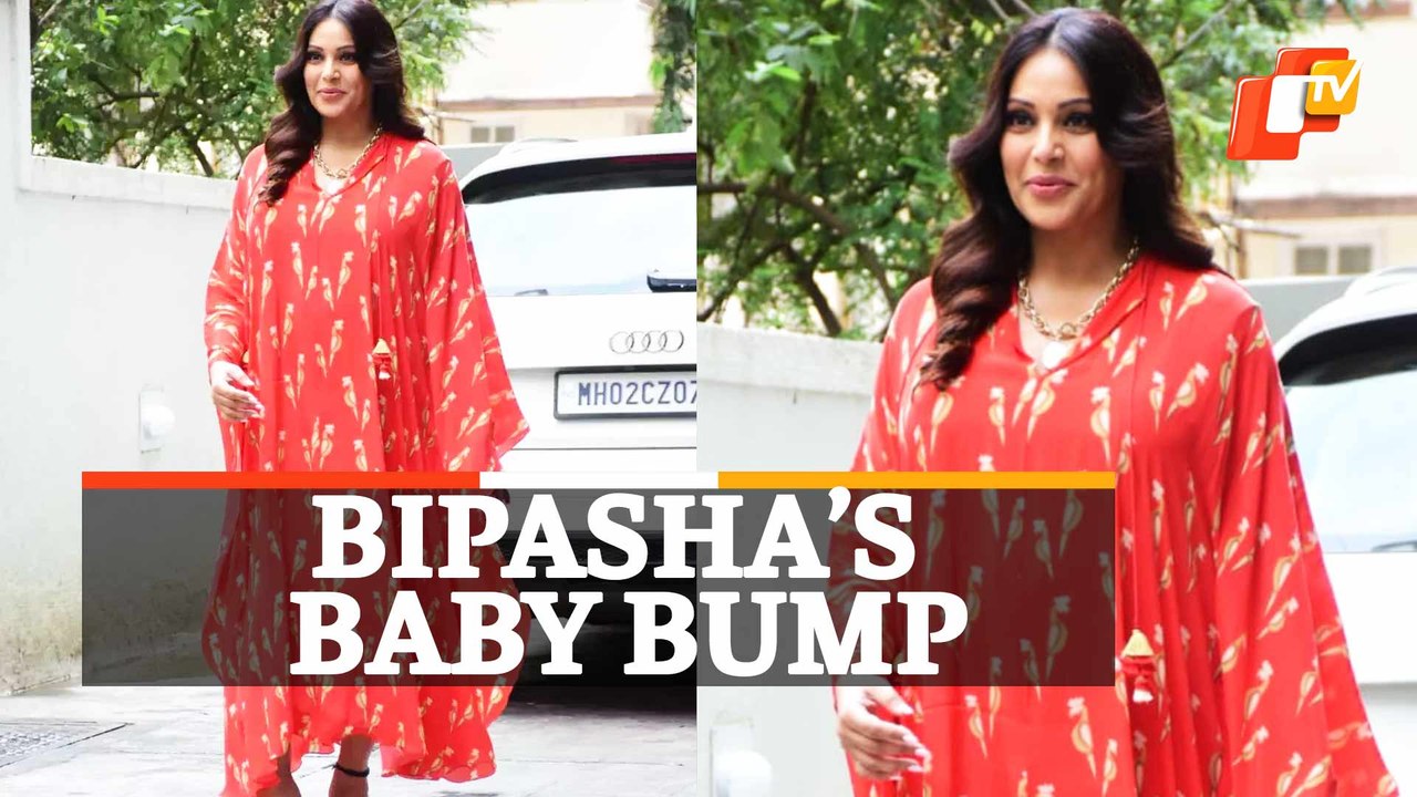 Mom-To-Be Bipasha Basu Glows In Red Dress