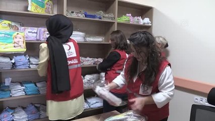 Yeni doğan bebekler ve annelerinin acil ihtiyaçları Türk Kızılaydan ???????