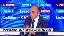 Éric Zemmour : «On a déjà une immigration légale colossale qu’il faudrait arrêter. […] On a 400.000 immigrés légaux tous les ans»