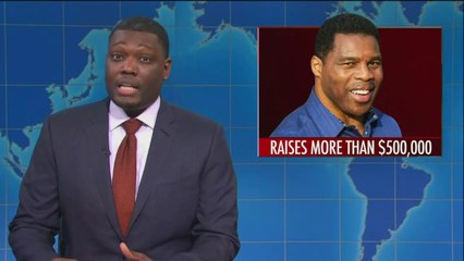 SNL's Weekend Update Brutally Mocks Herschel Walker