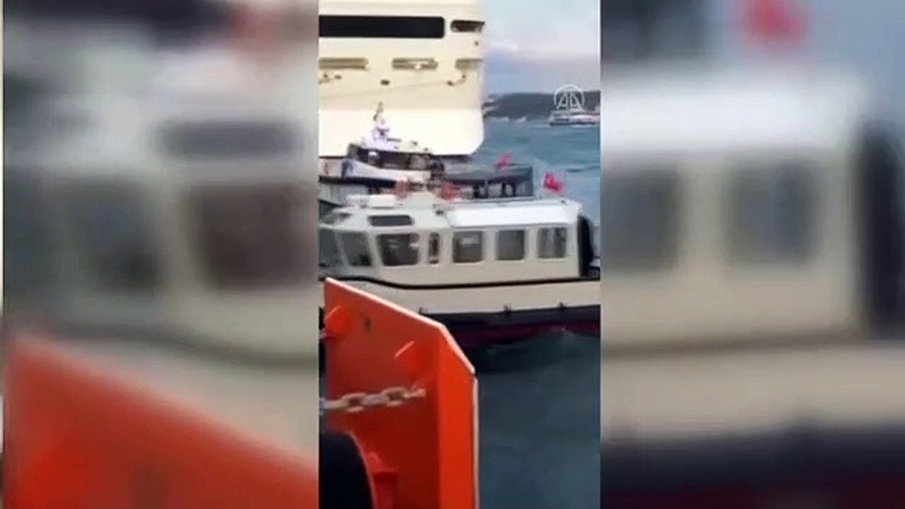 İstanbul'da tekne battı