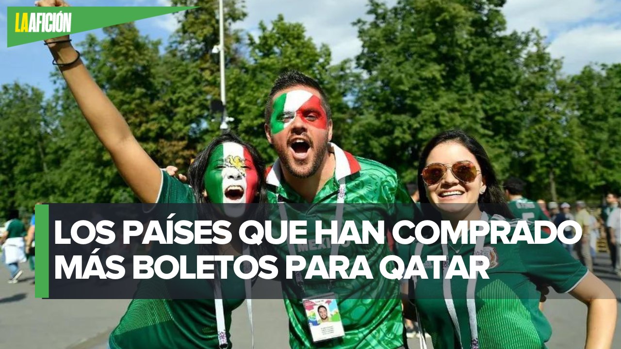 México, entre los países con más boletos comprados para el Mundial