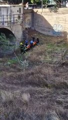 Rescate de un hombre tras caer por un barranco en Tenerife