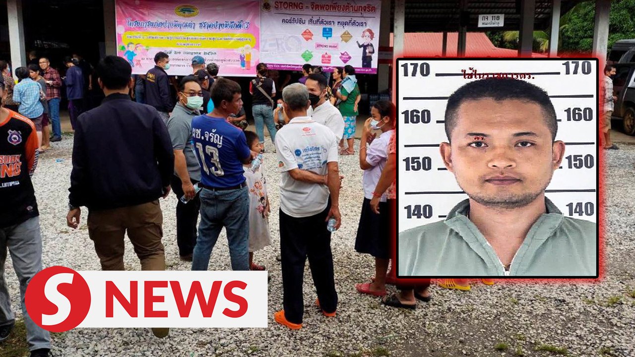 Thai gunman kills family and self after attacking dozens at day-care