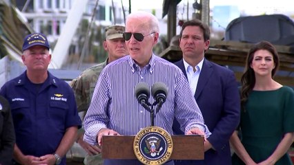 Biden nach Hurrikan Ian: Wiederaufbau in Florida wird Jahre dauern