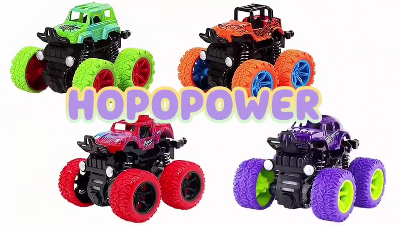 Big wheel Monster trucks for kids!