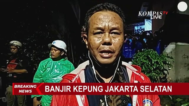 Evakuasi Puing Tembok yang Roboh di MTsN 19 Pondok Labu Masih Berlangsung, Proses Terkendala Banjir