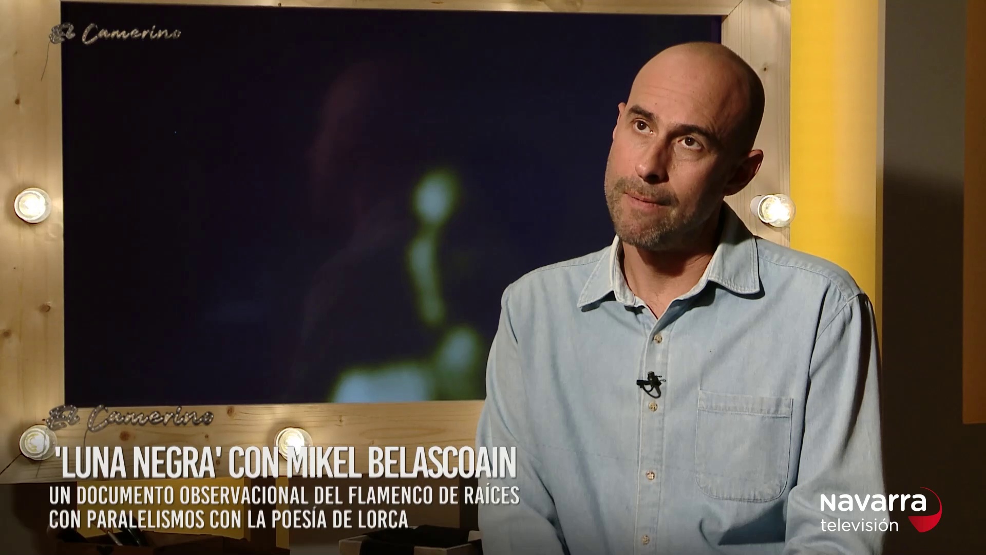 13/10/2022 'Luna Negra' con su director Mikel Belascoain