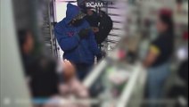 De capuz, máscara e revólver: veja ação de ladrões em loja de eletrônicos em Cascavel