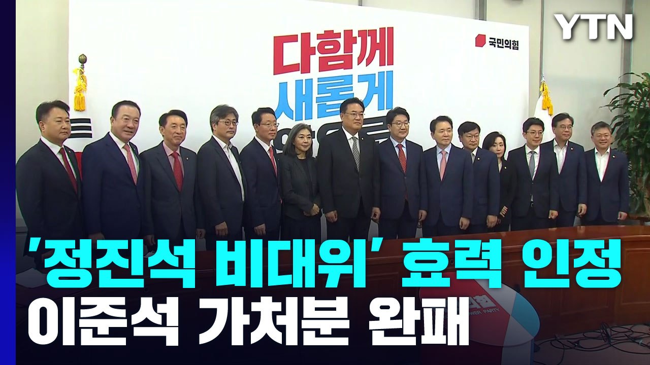 국민의힘 '정진석 비대위' 효력 인정...이준석 가처분 완패 / YTN
