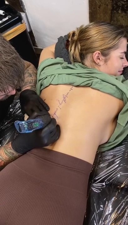         | Spine Tattoo